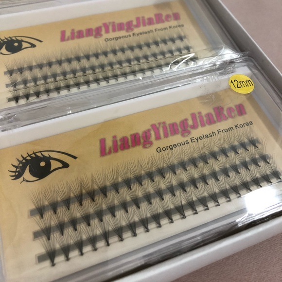 bundle of 10D clusters faux mink lashes lash extensions strips false eye… - Picture 3 of 7